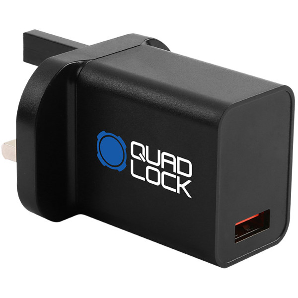 Quadlock 18w power adaptor - uk standard (type g)